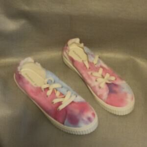 Steve Madden girl Womens Marisa tie dye scrunchback sneakers